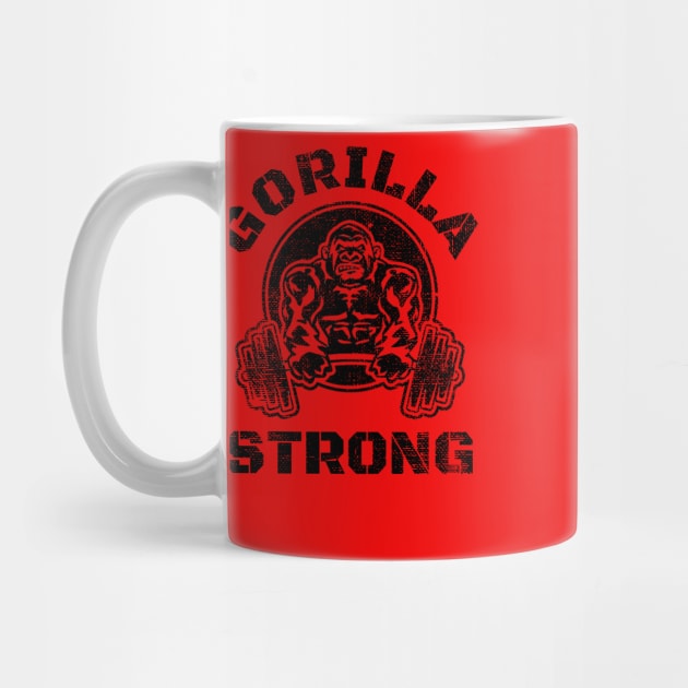 GORILLA STRONG BODYBUILDING by MuscleTeez